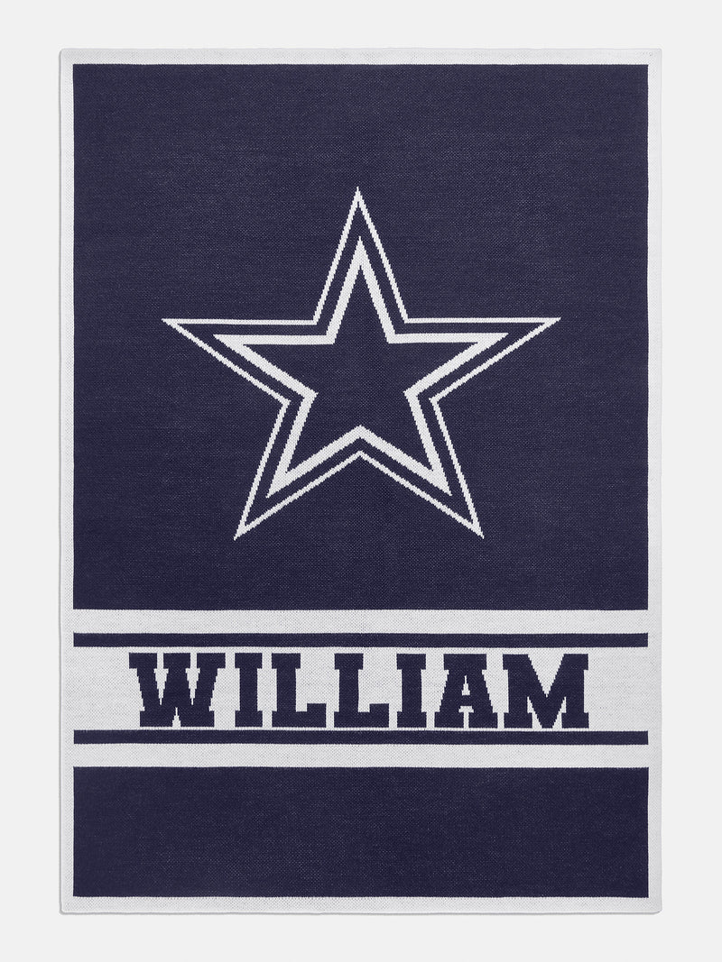 BaubleBar Dallas Cowboys NFL Custom Blanket - Dallas Cowboys - Custom, machine washable blanket