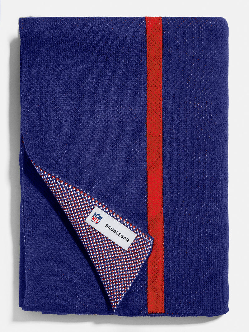 BaubleBar New York Giants NFL Custom Blanket - New York Giants - Custom, machine washable blanket