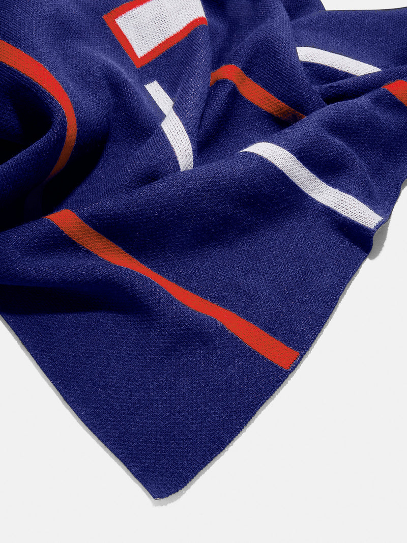 BaubleBar New York Giants NFL Custom Blanket - New York Giants - Custom, machine washable blanket