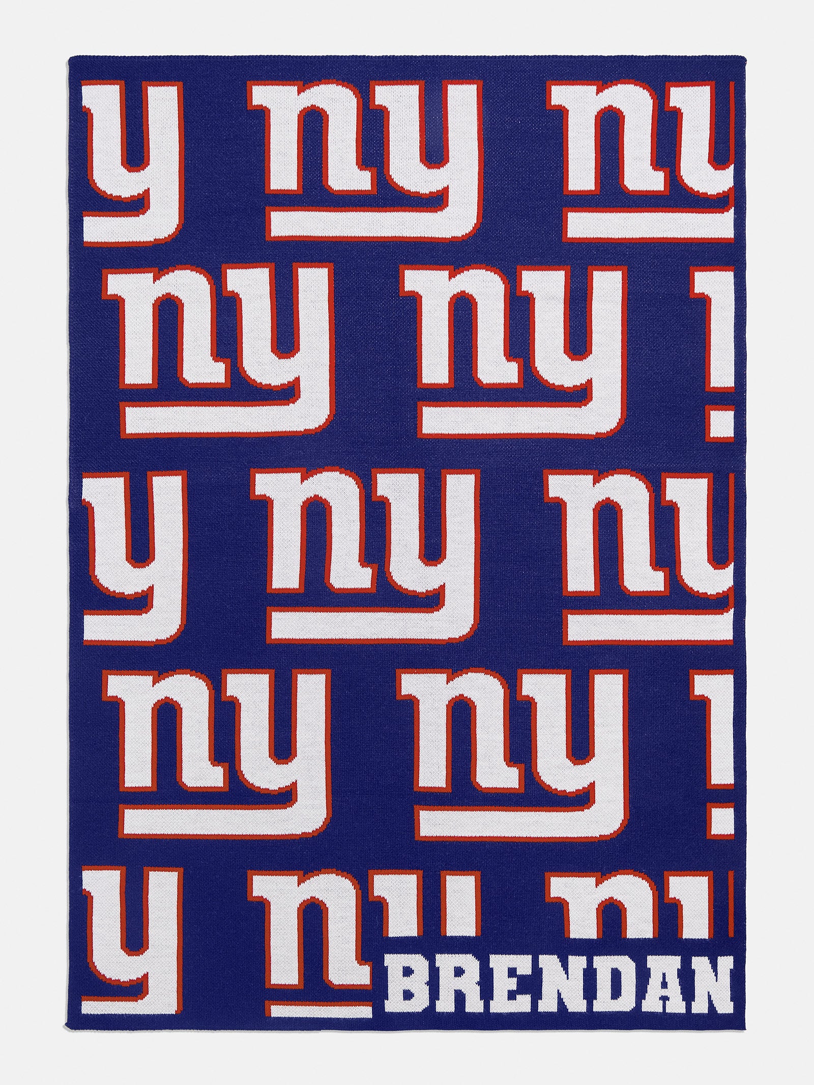 New York Giants NFL Custom Blanket Navy All Over Print New York Gia