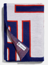 BaubleBar New York Giants NFL Custom Blankets: White All Over Print - New York Giants - 
    Custom, machine washable blanket
  
