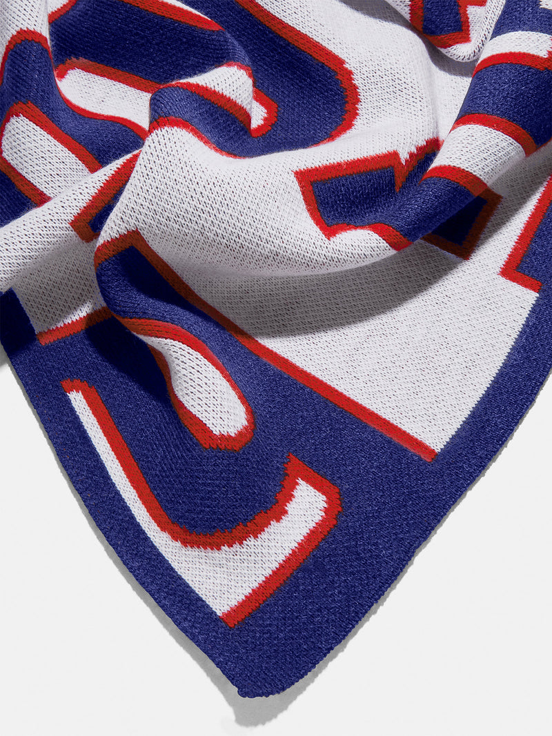 BaubleBar New York Giants NFL Custom Blankets: White All Over Print - New York Giants - Cyber Monday Ends Tonight: Enjoy 20% Off​