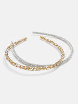 BaubleBar Silver/Gold - 
    Kids' headband set
  
