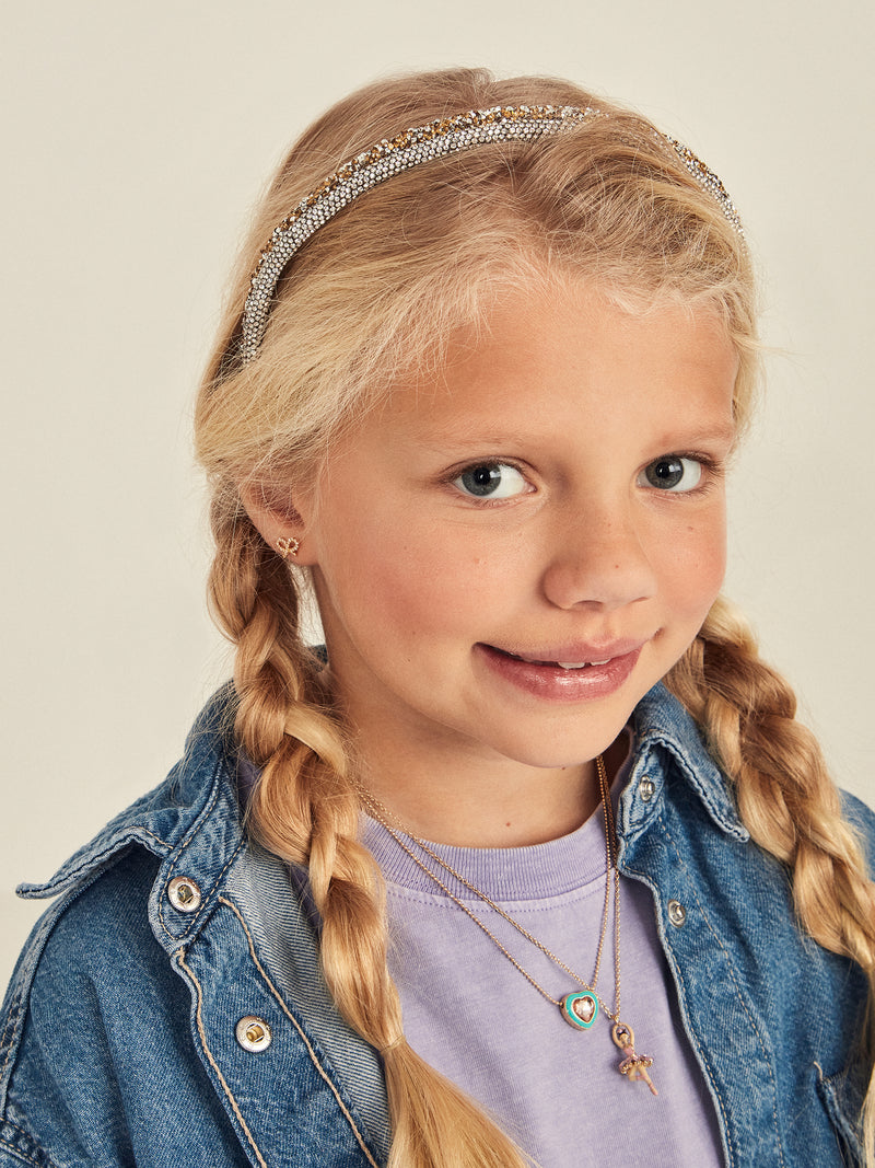 BaubleBar Silver/Gold - 
    Kids' headband set
  
