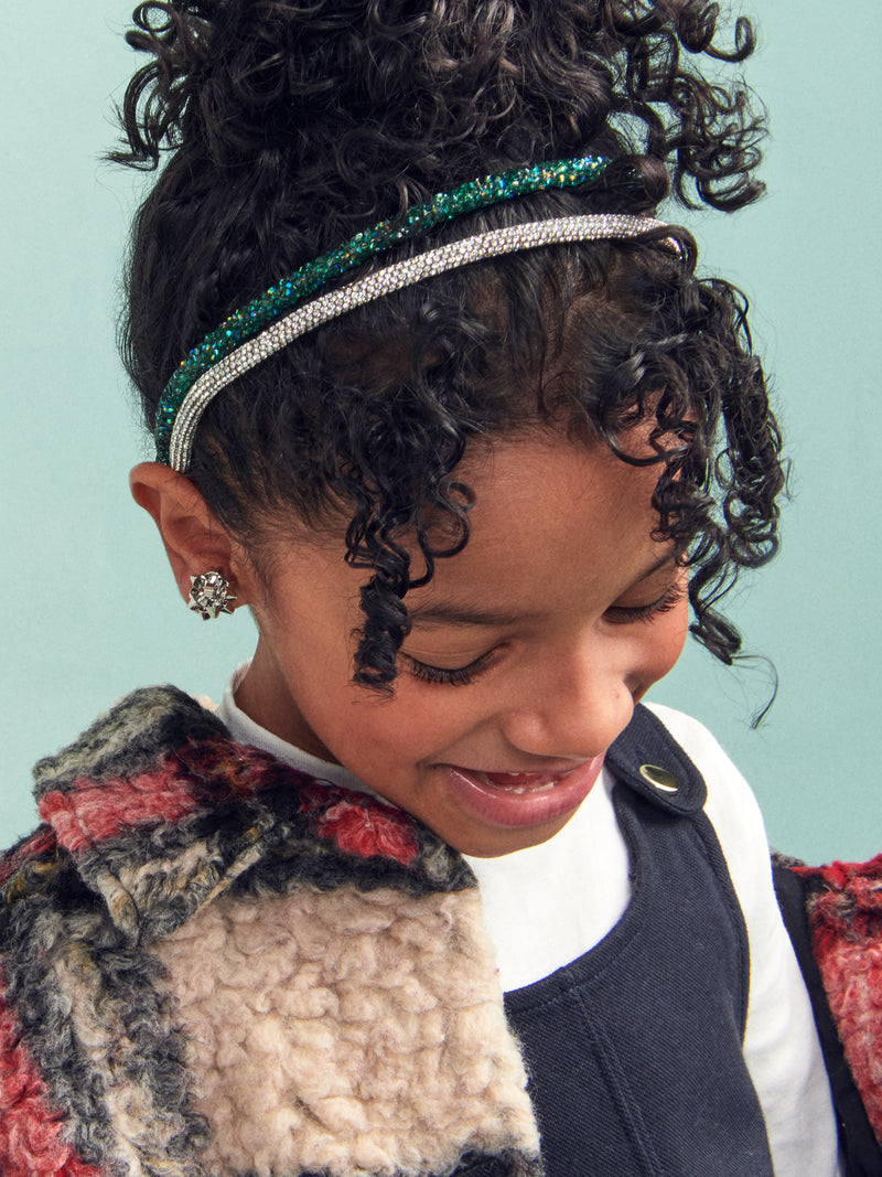 BaubleBar Green/Red - 
    Kids' headband set
  
