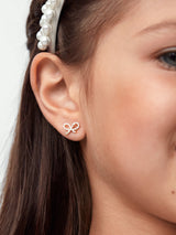 BaubleBar Greatest Gift 18K Gold Kids' Earrings - Bow - 
    18K Gold Plated Sterling Silver
  
