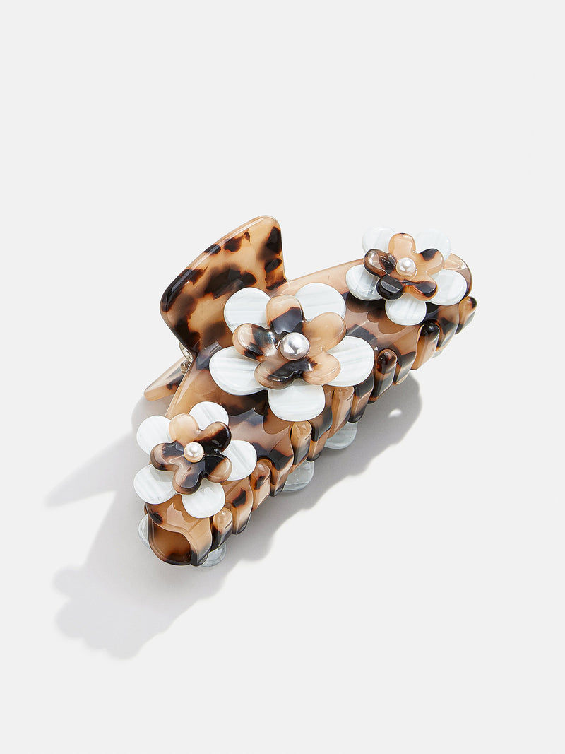 BaubleBar Sarah Claw Clip - Floral hair clip