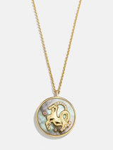 BaubleBar Capricorn - 
    Reversible, Mother of Pearl and 18K Gold Plated Sterling Silver
  
