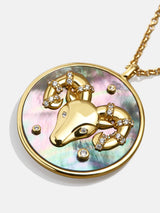 BaubleBar Aries - 
    Reversible, Mother of Pearl and 18K Gold Plated Sterling Silver
  
