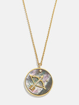 BaubleBar Sagittarius - 
    Reversible, Mother of Pearl and 18K Gold Plated Sterling Silver
  
