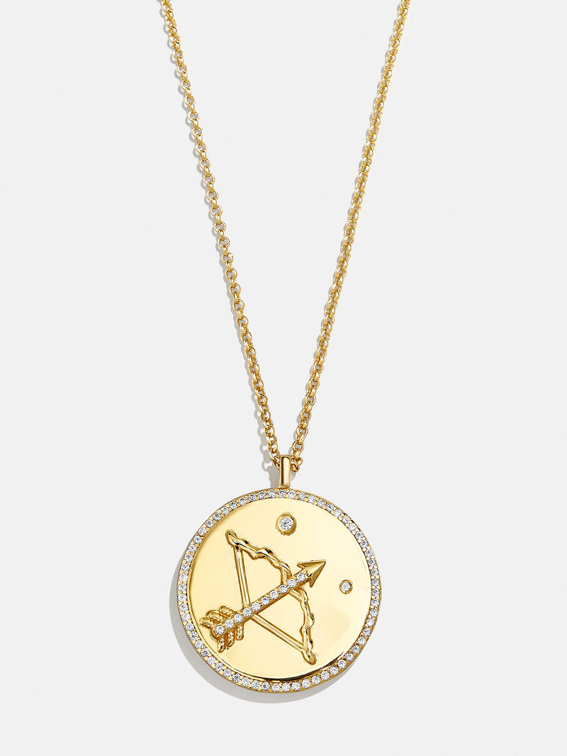 BaubleBar Sagittarius - 
    Reversible, Mother of Pearl and 18K Gold Plated Sterling Silver
  
