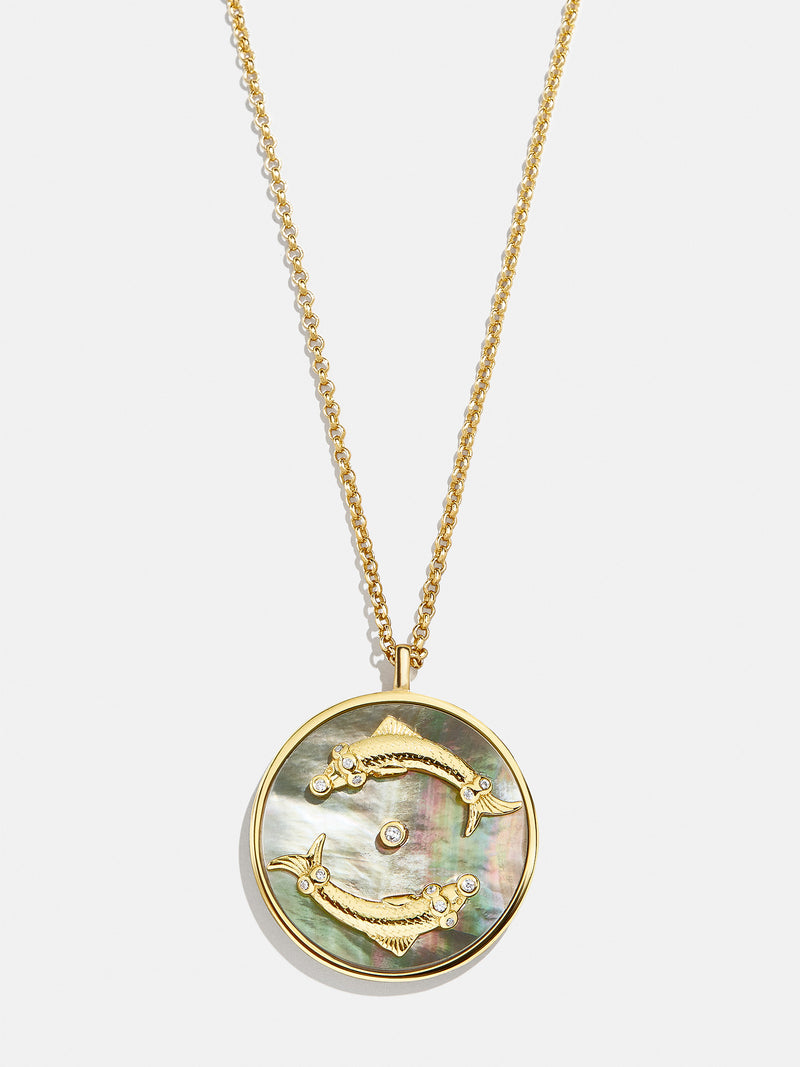 BaubleBar Pisces - 
    Reversible, Mother of Pearl and 18K Gold Plated Sterling Silver
  
