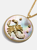 BaubleBar Scorpio - 
    Reversible, Mother of Pearl and 18K Gold Plated Sterling Silver
  
