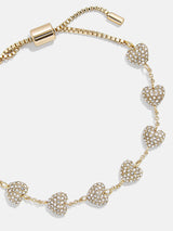 BaubleBar Brittany Bracelet - 
    Heart pull-tie bracelet
  
