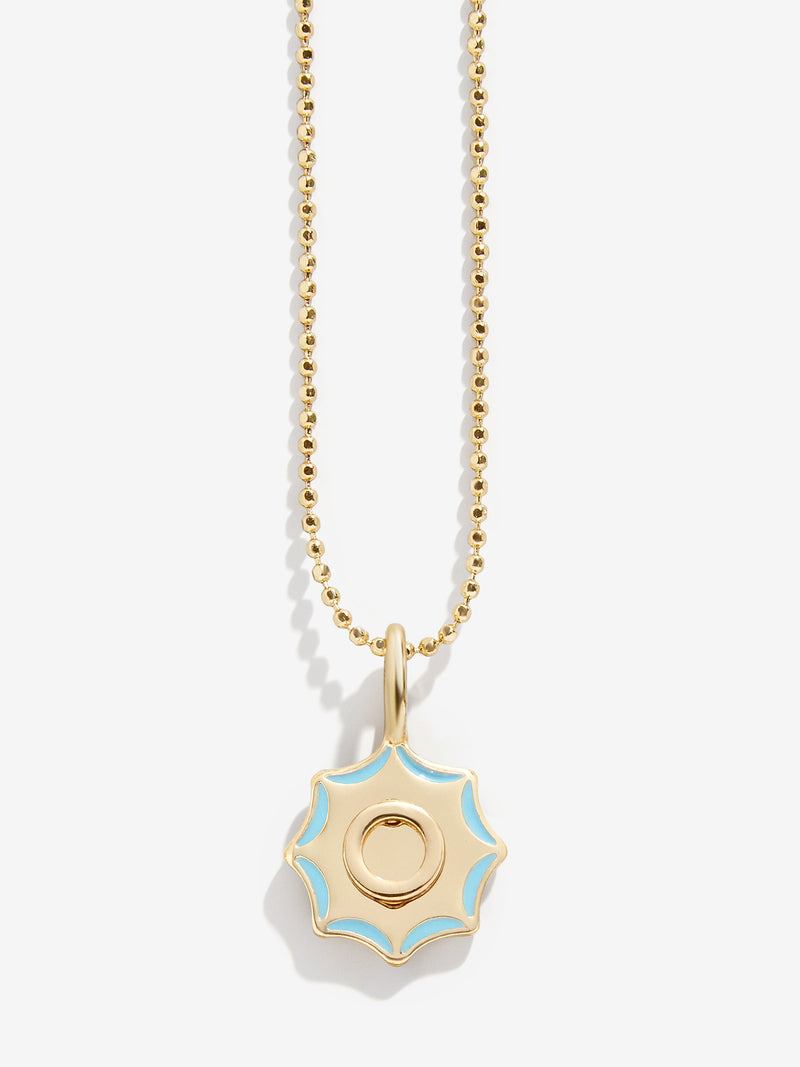 BaubleBar Carolyn Kids' Initial Necklace - Gold - 
    Gold and enamel initial necklace
  
