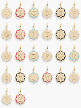 BaubleBar Carolyn Kids' Initial Necklace - Gold - 
    Gold and enamel initial necklace
  
