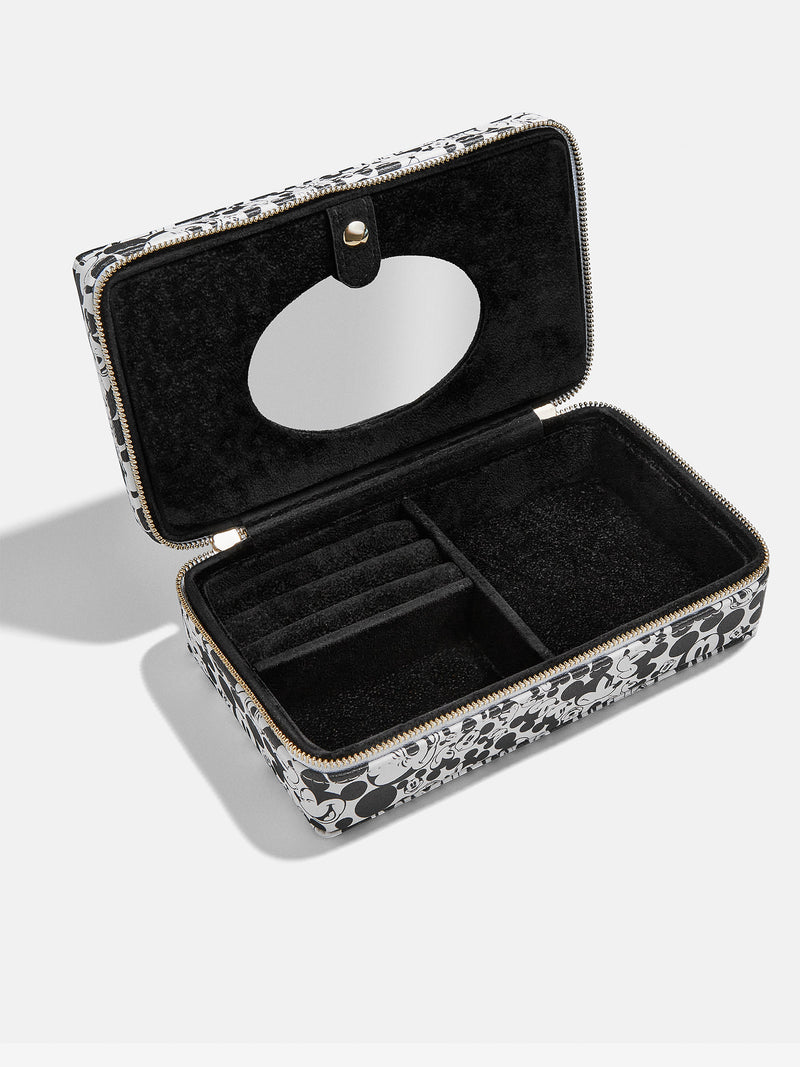 Mickey Mouse Disney Jewelry Lacquer Box - Black/White – Disney jewelry case  – BaubleBar