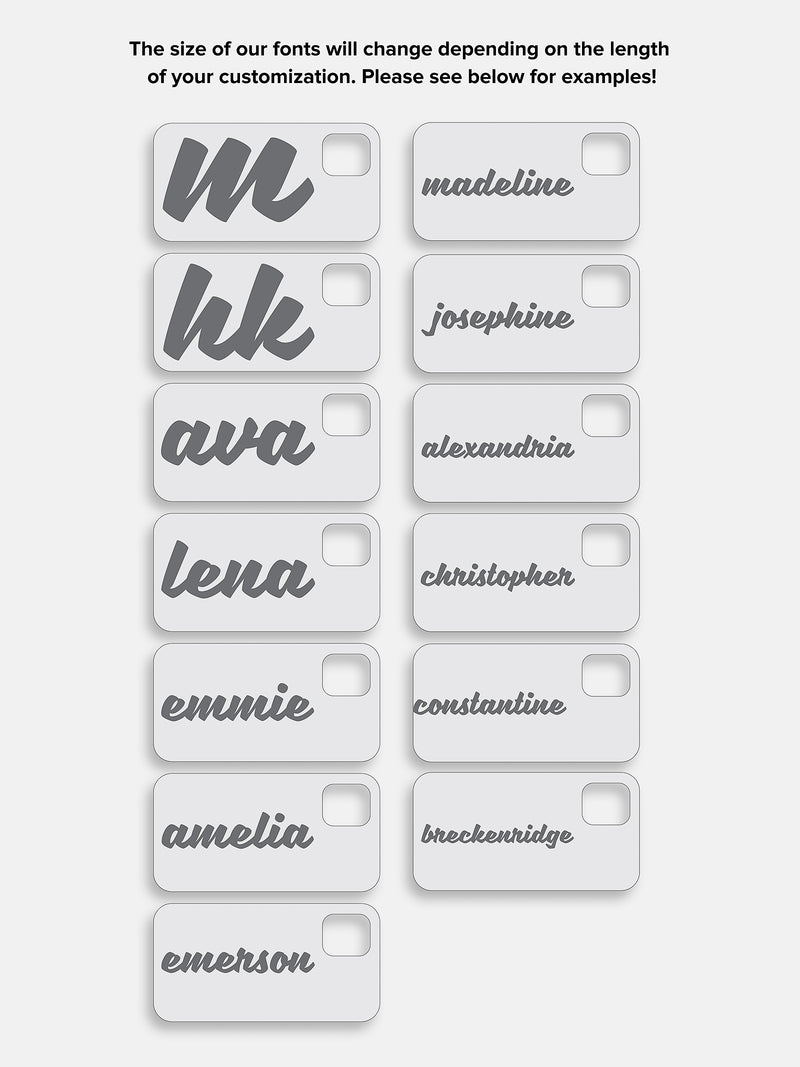 BaubleBar LBD Custom iPhone Case - White Font - Enjoy 20% off custom gifts
