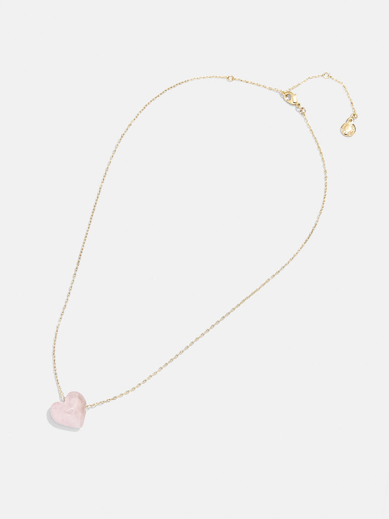 BaubleBar Juno Rose Quartz Necklace - Rose Quartz Stone - 
    Enjoy 20% off - This Week Only
  
