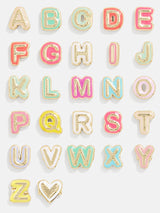 BaubleBar Initial & Heart Kids' Pisa Bracelet Set - Gold - 
    Set of two stretch bracelets
  
