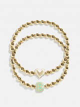 BaubleBar B - 
    Set of two stretch bracelets
  
