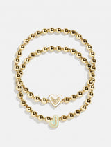 BaubleBar J - 
    Set of two stretch bracelets
  
