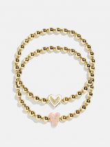BaubleBar Y - 
    Set of two stretch bracelets
  
