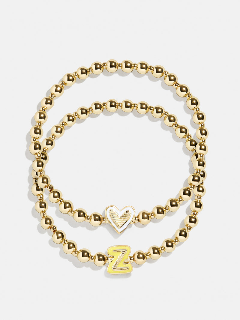 BaubleBar Z - 
    Set of two stretch bracelets
  
