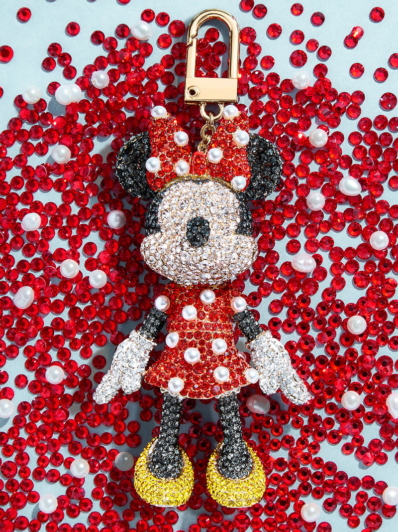 lv minnie mouse keychain