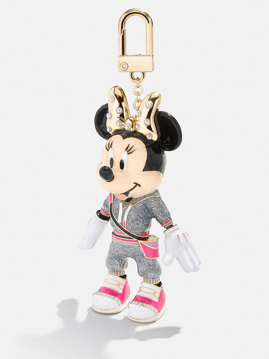 Minnie Mouse Disney Bag Charm - Spa Day – Disney keychain – BaubleBar