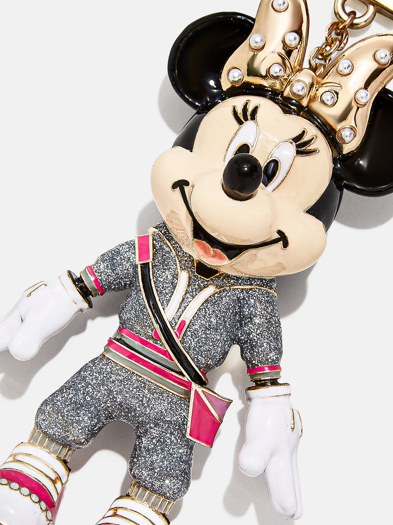 Minnie Mouse Disney Bag Charm - Spa Day