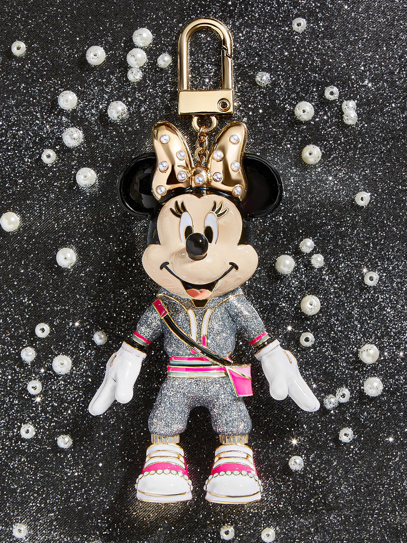 BaubleBar Minnie Mouse disney Bag Charm - Athleisure - 
    Disney keychain
  
