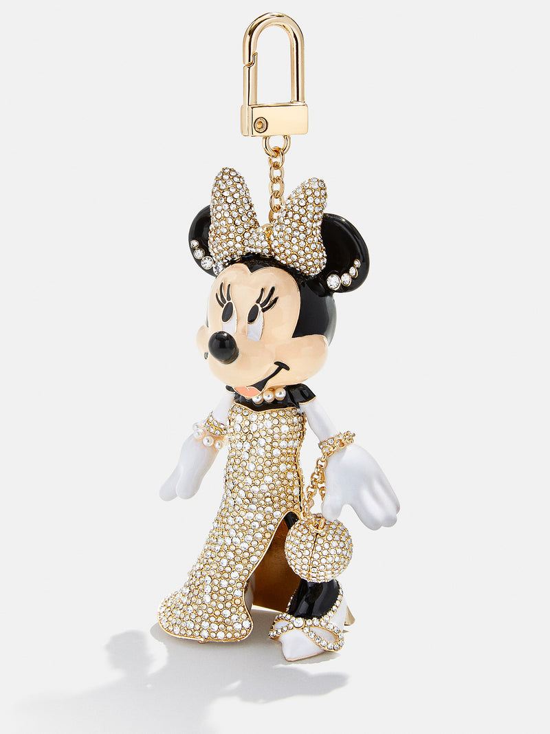 BaubleBar Minnie Mouse Disney Bag Charm - Black Tie - Disney keychain