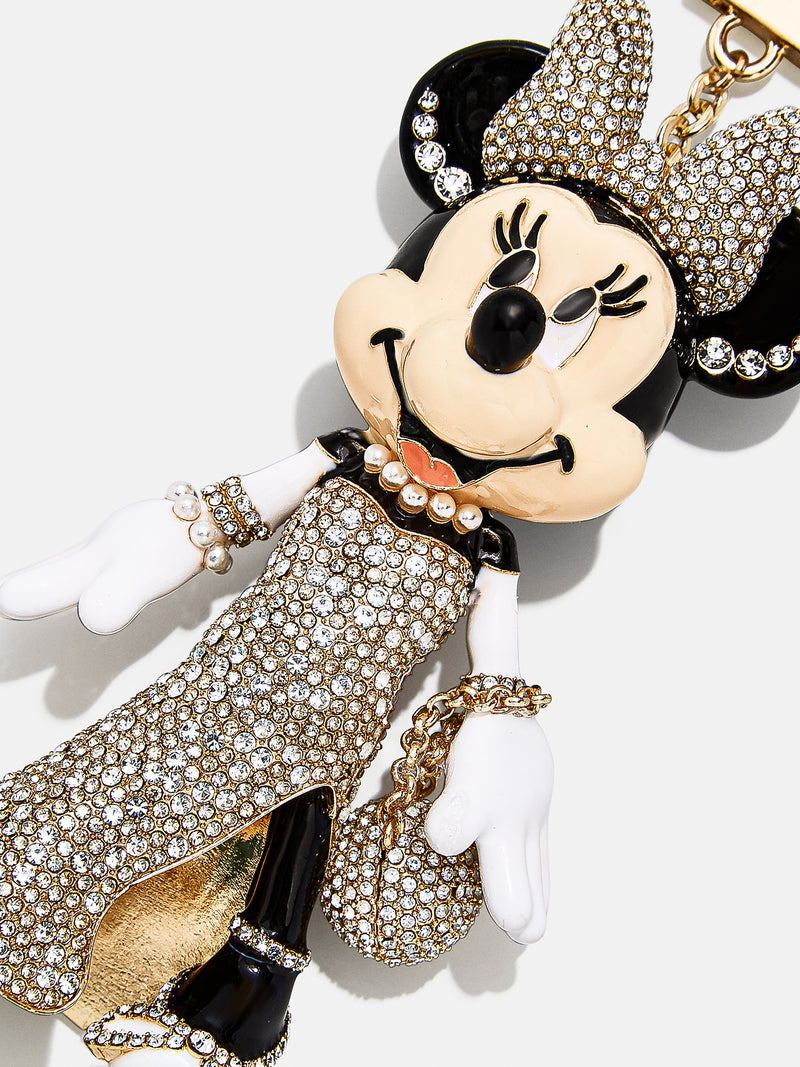 BaubleBar Minnie Mouse Disney Bag Charm - Black Tie - Disney keychain