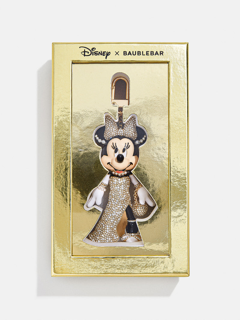 BaubleBar Minnie Mouse Disney Bag Charm - Black Tie - Disney keychain
