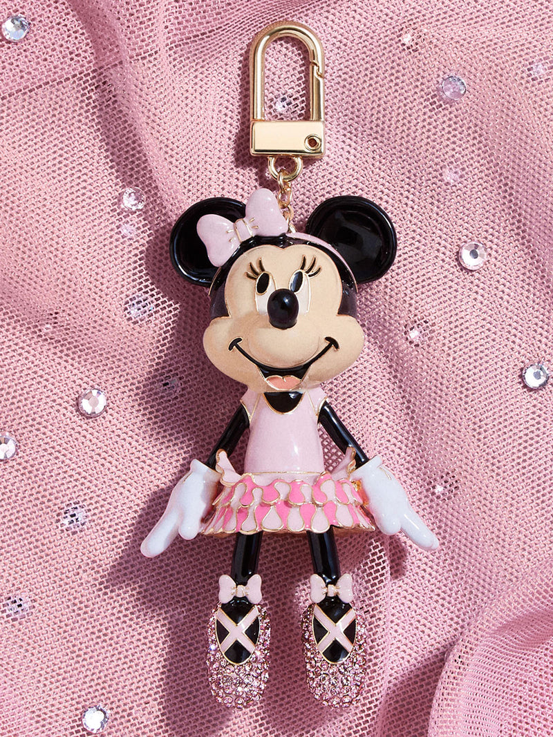 Minnie Mouse Disney Bag Charm - Ballerina – Disney keychain – BaubleBar