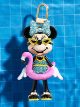BaubleBar Minnie Mouse Disney Bag Charm - Pool Party - Disney keychain