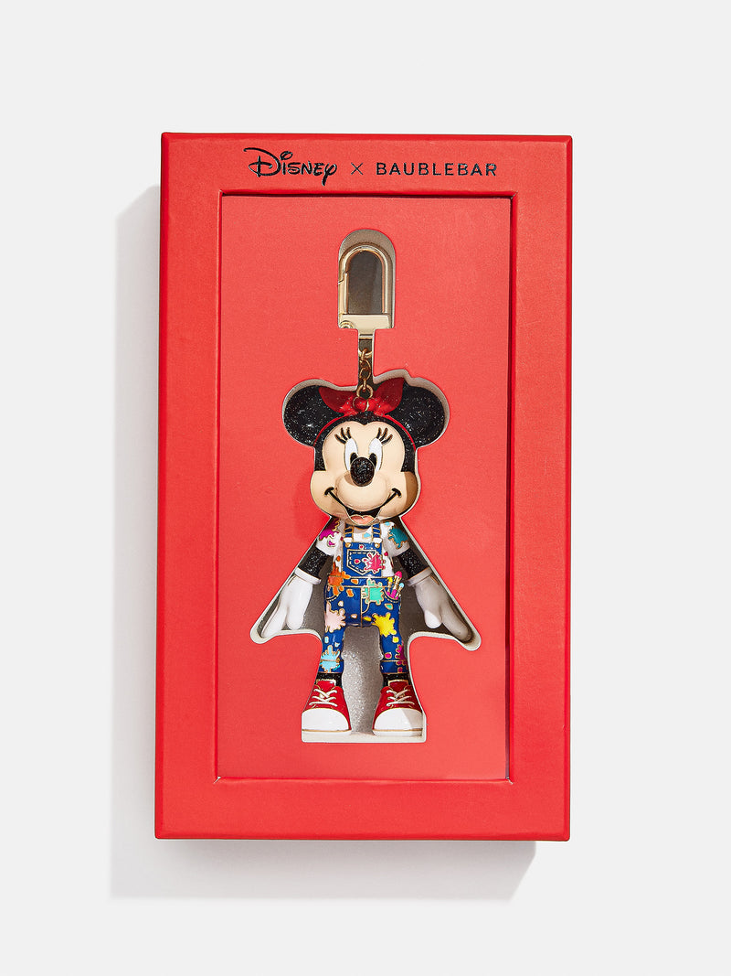 Baublebar Minnie Mouse Candy Corn Keychain