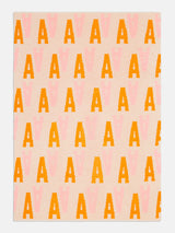 BaubleBar Mirror Image Custom Blanket - Pink/Orange - Best selling blankets, immediate ship