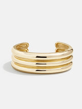 BaubleBar Leigh Cuff Bracelet - Gold cuff bracelet