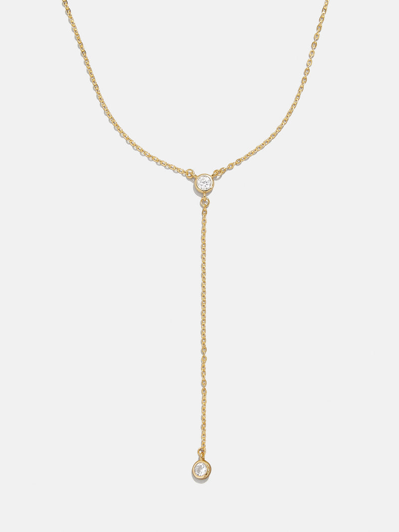 Baublebar Celease 18K Gold Plated CZ Necklace, 17-19