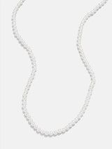 BaubleBar Ashley 18K Gold & Pearl Necklace - White - 
    Enjoy 20% off Necklaces
  
