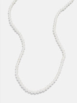 BaubleBar Ashley 18K Gold & Pearl Necklace - White - Cyber Monday Ends Tonight: Enjoy 30% Off​