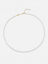 BaubleBar Ashley 18K Gold & Pearl Necklace - White - 
    Enjoy 20% off Necklaces
  

