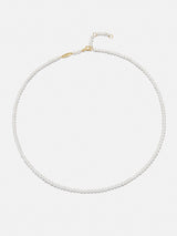BaubleBar Ashley 18K Gold & Pearl Necklace - White - Cyber Monday Ends Tonight: Enjoy 30% Off​