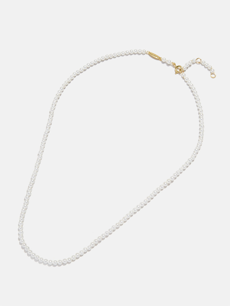 BaubleBar Ashley 18K Gold & Pearl Necklace - White - 
    Enjoy 20% off Necklaces
  
