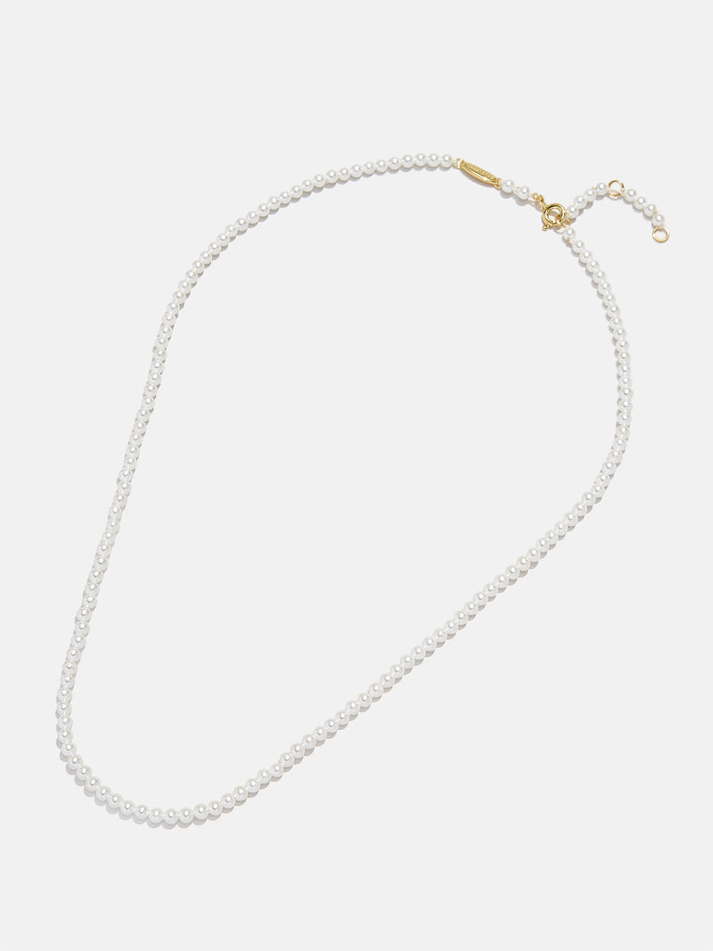 BaubleBar Ashley 18K Gold & Pearl Necklace - White - Cyber Monday Ends Tonight: Enjoy 30% Off​