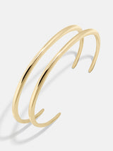 BaubleBar Meredith Cuff Bracelet Set - Gold - Get Gifting: Enjoy 20% Off​