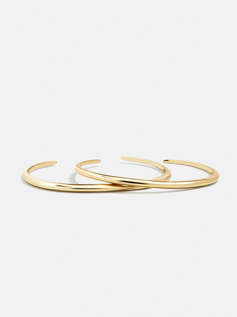 BaubleBar Meredith Cuff Bracelet Set - Gold - Get Gifting: Enjoy 20% Off​