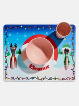 BaubleBar Better Not Pout Kids' Custom Placemat - Customizable children's placemat